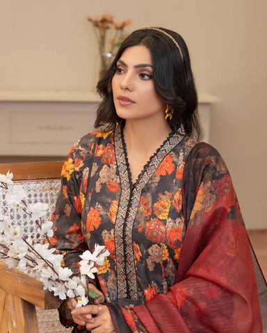 Designer Three Pieces | Embroidered Frocks | Premium Lawn