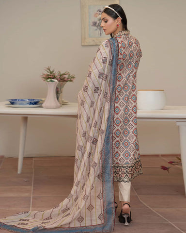 Designer Three Pieces | Embroidered Frocks | Premium Lawn