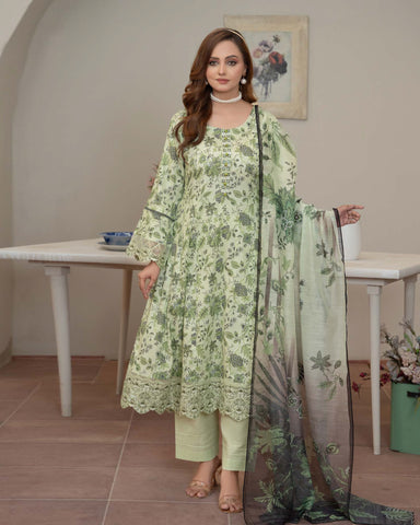 Designer Three Pieces | Embroidered Frocks | Premium Lawn