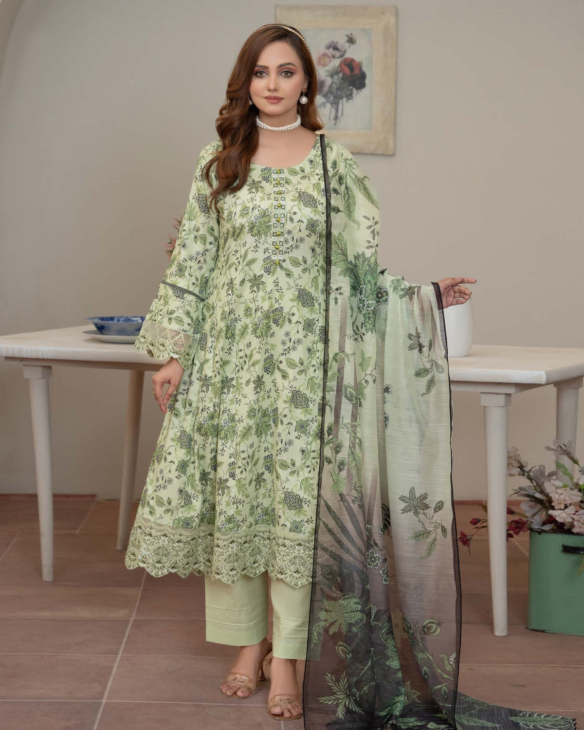 Designer Three Pieces | Embroidered Frocks | Premium Lawn
