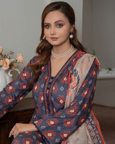 Designer Three Pieces | Embroidered Frocks | Premium Lawn