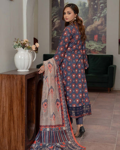 Designer Three Pieces | Embroidered Frocks | Premium Lawn