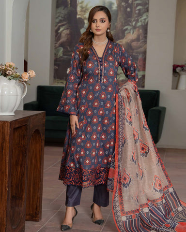 Designer Three Pieces | Embroidered Frocks | Premium Lawn
