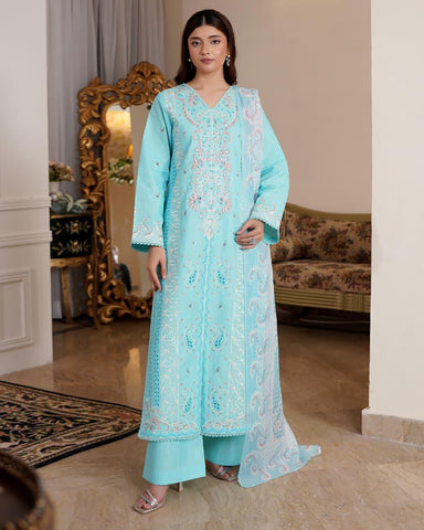 Sarmaya - Embroidered - Premium Corduroy Khaddar