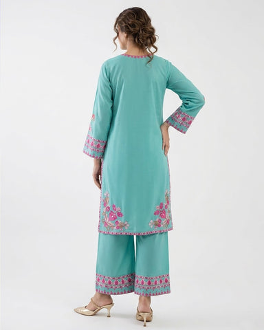 Designer Three Piece | Embroidered - Noor E Chand | Premium Lawn