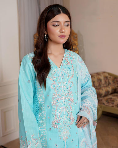 Sarmaya - Embroidered - Premium Corduroy Khaddar