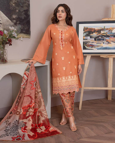 Designer Three Piece | Aashi-I | Exquisite Luxury Lawn