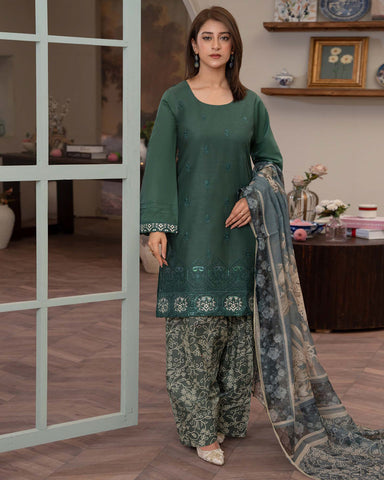 Designer Three Piece | Aashi-I | Exquisite Luxury Lawn