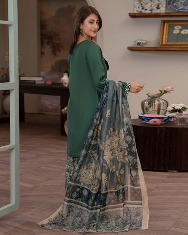 Designer Three Piece | Aashi-I | Exquisite Luxury Lawn