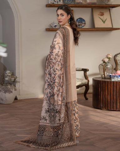 Designer Three Piece | Aashi-I | Exquisite Luxury Lawn