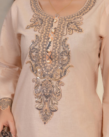 Designer Three Piece | Aashi-I | Exquisite Luxury Lawn