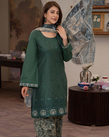 Designer Three Piece | Aashi-I | Exquisite Luxury Lawn