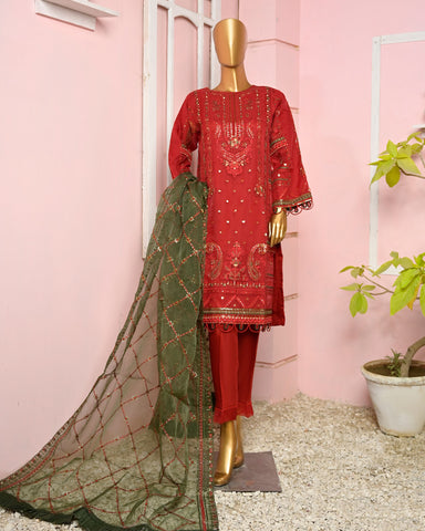 Three Piece Formal | Fancy Embroidered | Party Wear