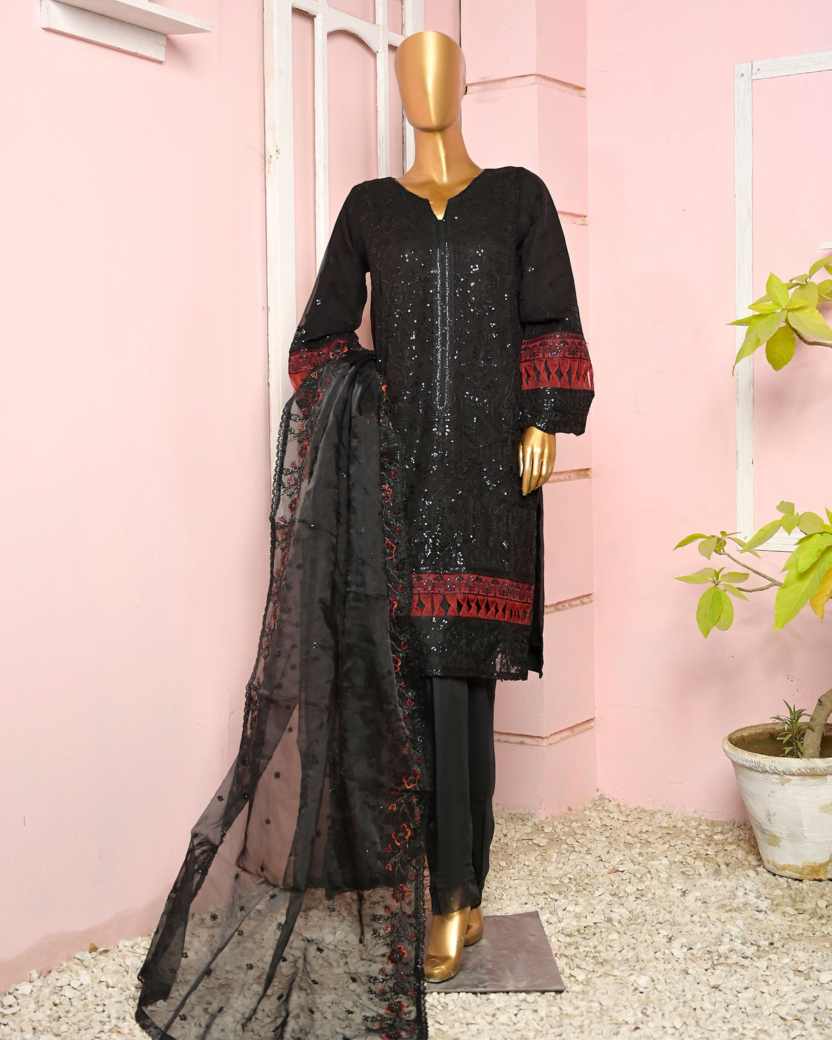 Three Piece Formal | Fancy Embroidered | Party Wear