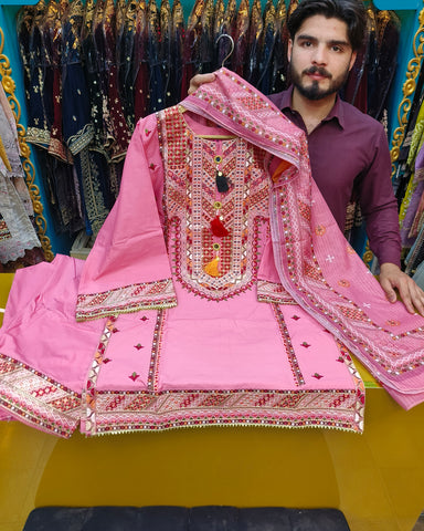Maysaa - Embroidered - Premium Winter Cotton