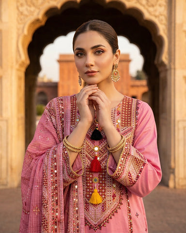 Maysaa - Embroidered - Premium Winter Cotton