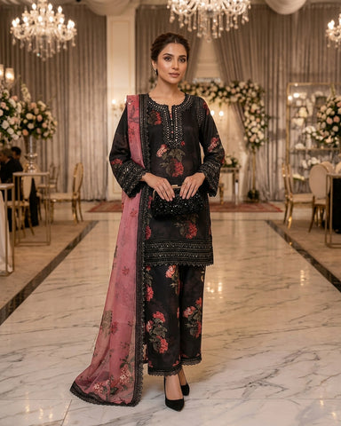 Flamingo - Formals - Organza with Silk
