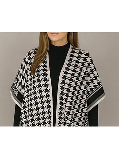 Western Cape Shawl Co-ord Set | Designer "Dior" | Imported Wool