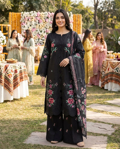 Mehrbano - Embroidered - Winter Cotton