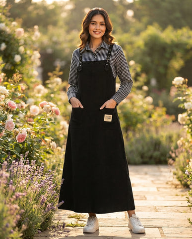 Pinafore - Casual -  Premium Blended Cotton