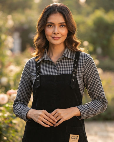 Pinafore - Casual -  Premium Blended Cotton