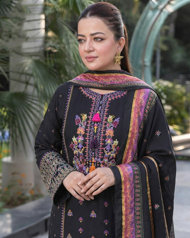 Sohni Heer - Embroidered - Premium Dhanak