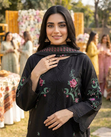 Mehrbano - Embroidered - Winter Cotton