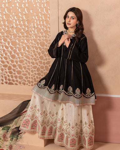 Designer Three Piece | Embroidered - Naqash-E-Zulekha | Premium Lawn