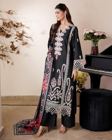 Sarmaya - Embroidered - Premium Corduroy Khaddar