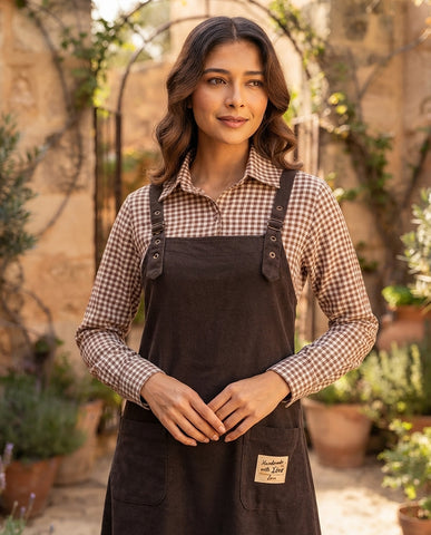 Pinafore - Casual -  Premium Blended Cotton