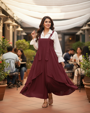 Designer Rompers with Shirt | LaDonna Fabric