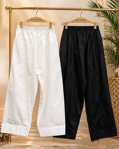 Farshi Shalwar - Stitched - All Season Fabric