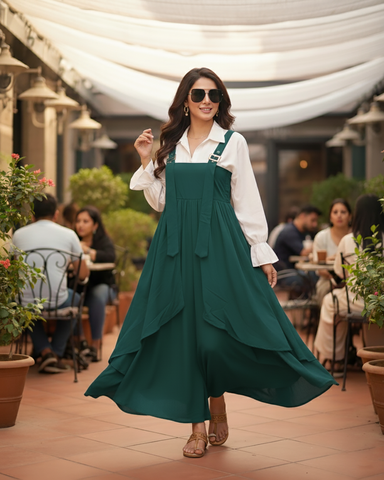 Designer Rompers with Shirt | LaDonna Fabric