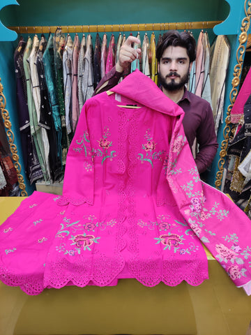 Mehrbano - Embroidered - Winter Cotton