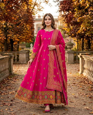 Dur E Nayyab - Embroidered - Premium Winter Cotton