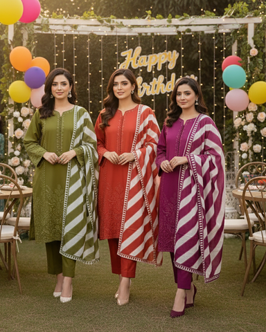 Designer Three Piece | Shahzadi | Premium Winter Cotton / Winter Khaddar