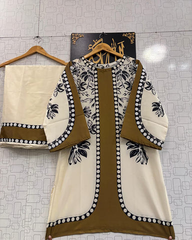 CoOrds Two Piece | Digital Printed | Crepe Silk