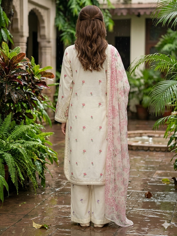 Designer Three Piece | Embroidered - Zareesh Iconic | Premium Bareeze Lawn