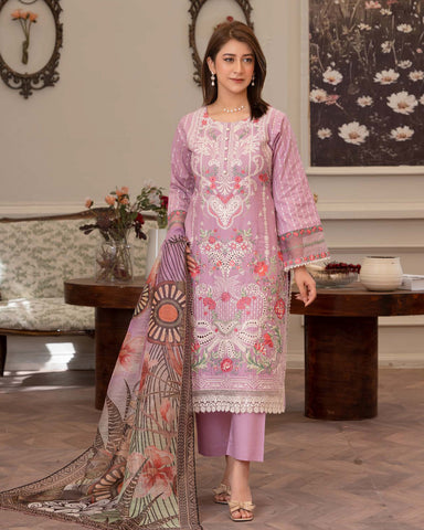 Designer Three Piece | Maahi-III | Exquisite Luxury Lawn