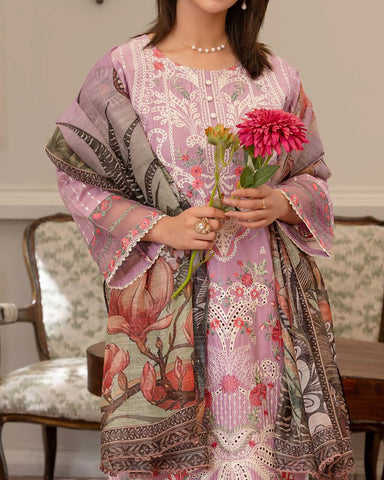 Designer Three Piece | Maahi-III | Exquisite Luxury Lawn