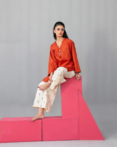 Designer Embellished Two Piece | Designer "Magenia" | Premium Lawn