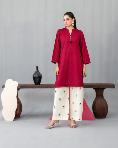 Designer Embellished Two Piece | Designer "Magenia" | Premium Lawn