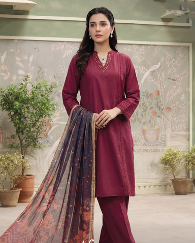 Digital Three Piece | Designer "Isola"- Eid Special | Premium Cotton Lawn