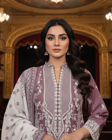 Three Piece Formals | Embroidered - Chanda - Eid Special | Premium Cotton Lawn
