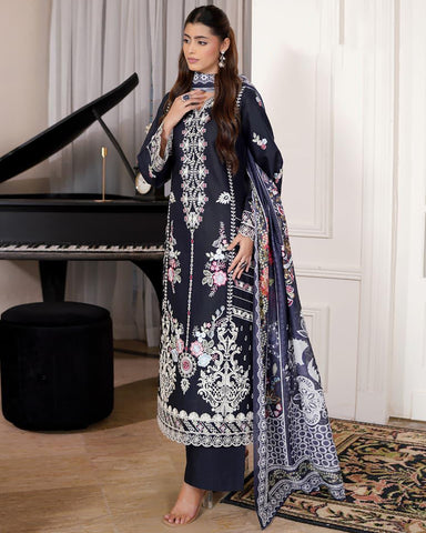 Sarmaya - Embroidered - Premium Corduroy Khaddar