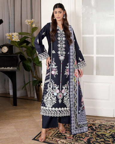 Sarmaya - Embroidered - Premium Corduroy Khaddar