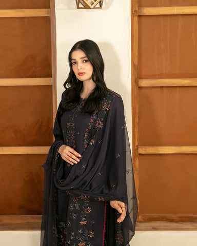 Three Piece Formals | Embroidered - Zarla - Eid Special | Premium Lawn