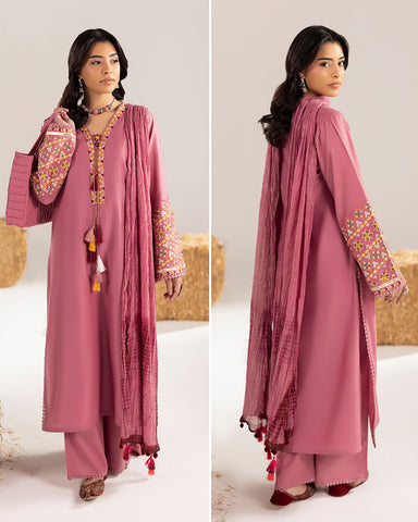 Three Piece Formals | Embroidered - Phulkaari - Eid Special | Premium Lawn