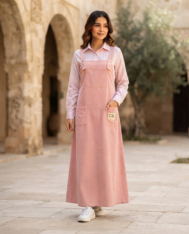 Pinafore - Casual -  Premium Blended Cotton