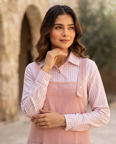 Pinafore - Casual -  Premium Blended Cotton